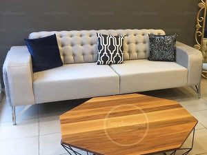 کاناپه راحتی چستر پایه استیل رویکا
