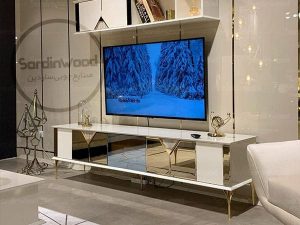 میز تلویزیون آینه ای راسپینا