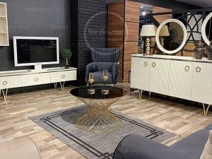 میز تلویزیون جدید سفید